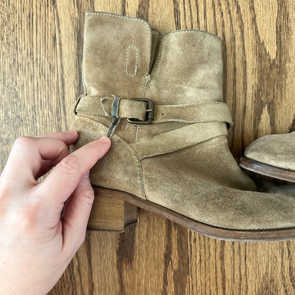 J. Crew tan leather booties size 7.5 - Picture 10 of 16